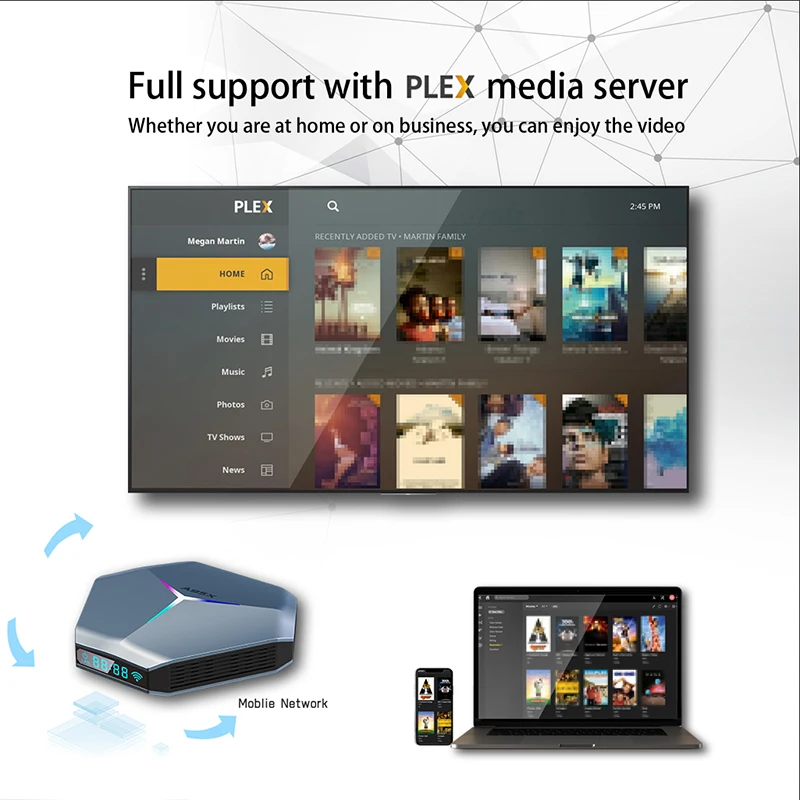 TVBOX A95X F4 TV BOX Android 11 Amlogic S905X4 4GB 64gb 2.4g/5g Wifi BT 4 8k Hd IPTV Set Top Box