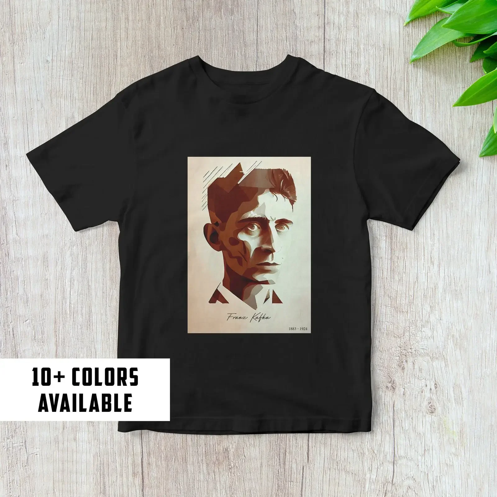 Franz Kafka T Shirt Author Fine Art For Her Him vintage Washed designer clothes Unisex Versatile Soft Breathable Comfortable