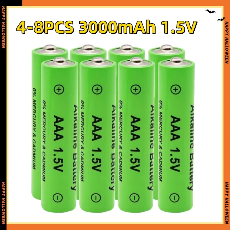 

NEW AAA Battery 1.5V Batteries 3000mAh Alkaline Battery for Remote Control Mouse Computers Toy Clocks