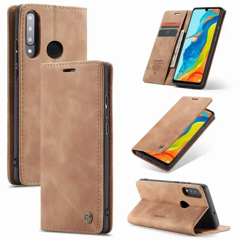 

For Huawei P30 Lite Pro Case Luxury Soft Silicone Magnetic Flip Leather Wallet Phone Bag On For Huawei P 30 P30lite P30pro Cover