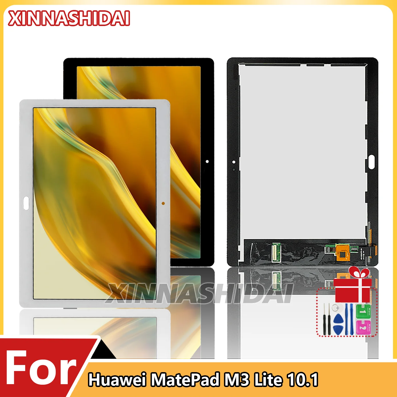 

10.1" For Huawei Mediapad M3 Lite 10 BAH-AL00 BAH-W09 BAH-L09 LCD Display With Touch Screen Digitizer Assembly