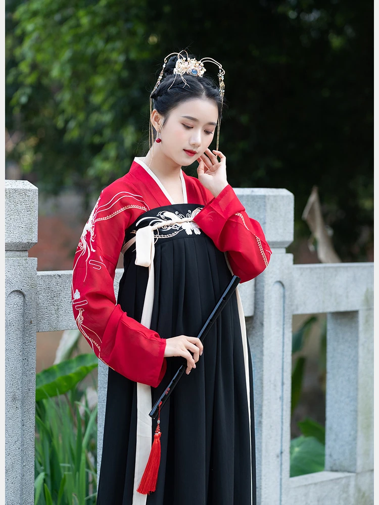 Vestido Hanfu de estilo chino para mujer, traje de baile tradicional, traje Tang, Hada Oriental, Hanfu antiguo, Cosplay, vestido de dinastía Han