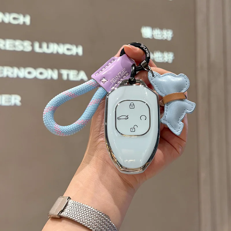 

Чехол для автомобильного ключа из ТПУ, чехол для дистанционного управления, держатель для ключей, брелок для GAC Trumpchi New Empow J11 J12 J13 J15 J16 GS8 GS4 GS3 Emzoom 2025