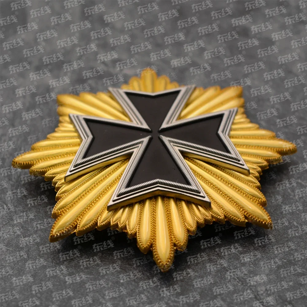 Maltese Badge Iron Cross Metal Knight Medal Marshal Honor Brooch Pin Souvenir Gifts