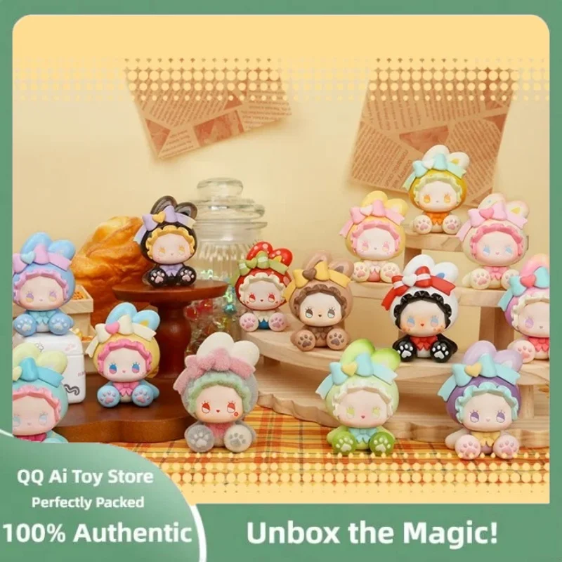 Original Emma Rabbit Collector Mini Blind Box Handmade Lovely Trendy Doll Toy Mysterious Boxgirls Unique Surprise Gift Ornament