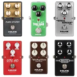 NUX-Pedais de Guitarra Elétrica, Processador Boutique Amp Tones, Série Reedição, Multi Efeitos, Acessórios de Guitarra Elétrica