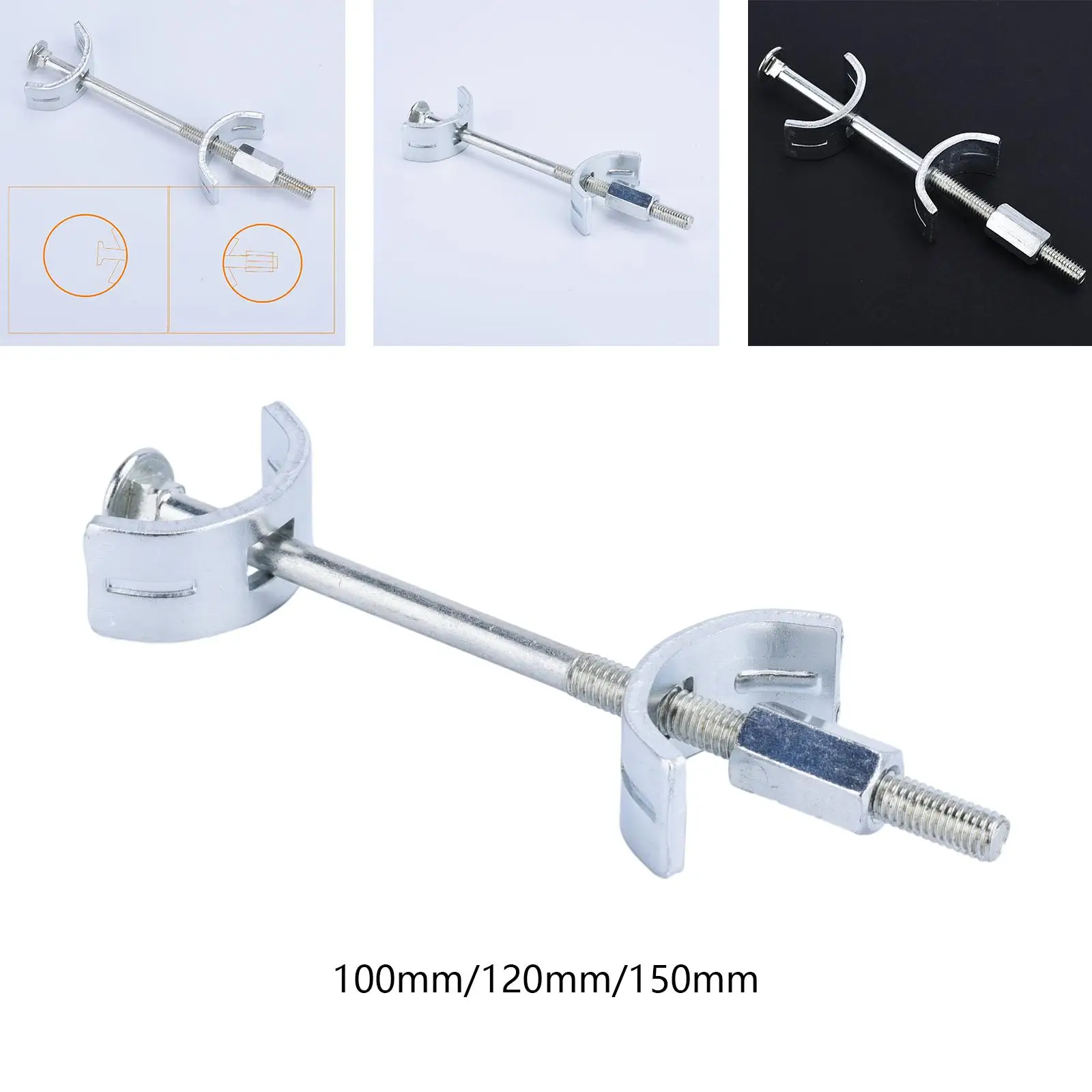 Benchtop Jointer Sturdy Hardware Drawbolt for Butcher Blocks Furniture