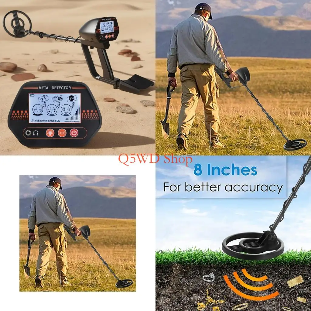 Q5WD Sensitivity Control Treasure Finder For Outdoor Exploration And Archaeology