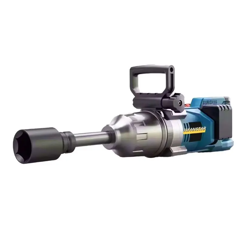 

5000 Нм 1/2 сверхмощный литиевый аккумулятор электрический беспроводной ударный динамометрический ключ самая дешевая цена