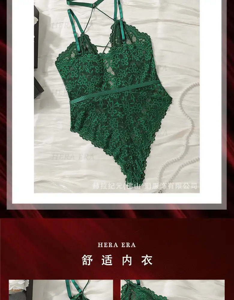 Новый регулируемый сексуальный цельный комплект большого размера с подтяжкой ягодиц, удобное четырехсезонное нижнее белье, кружевной прозрачный комплект Pure Desire с цветочным принтом