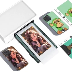 TUOLI TL-SP2 mini DIY Printer Back Film Sticker for TPU Hydrogel Screen Protector Photo Printing Personalized Phone Skin Custom