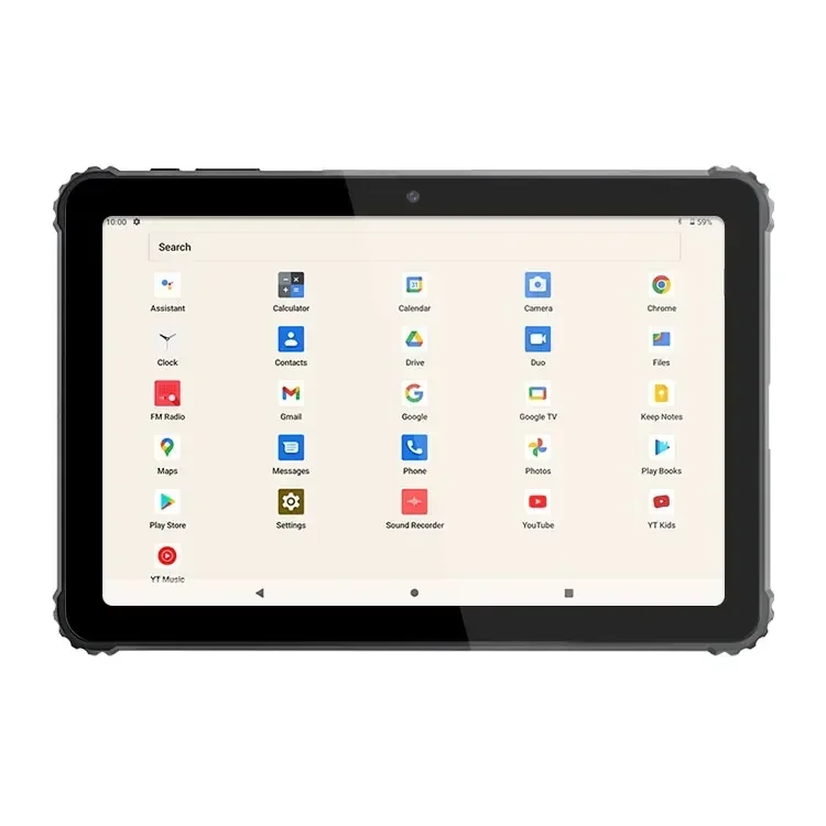 New IPS 1920x1200 Incell Bonding Industrial IP68 Rugged Tablet Waterproof YC-1804 10 Inch Tablet PC OEM 10000mah Touch Screen 8G