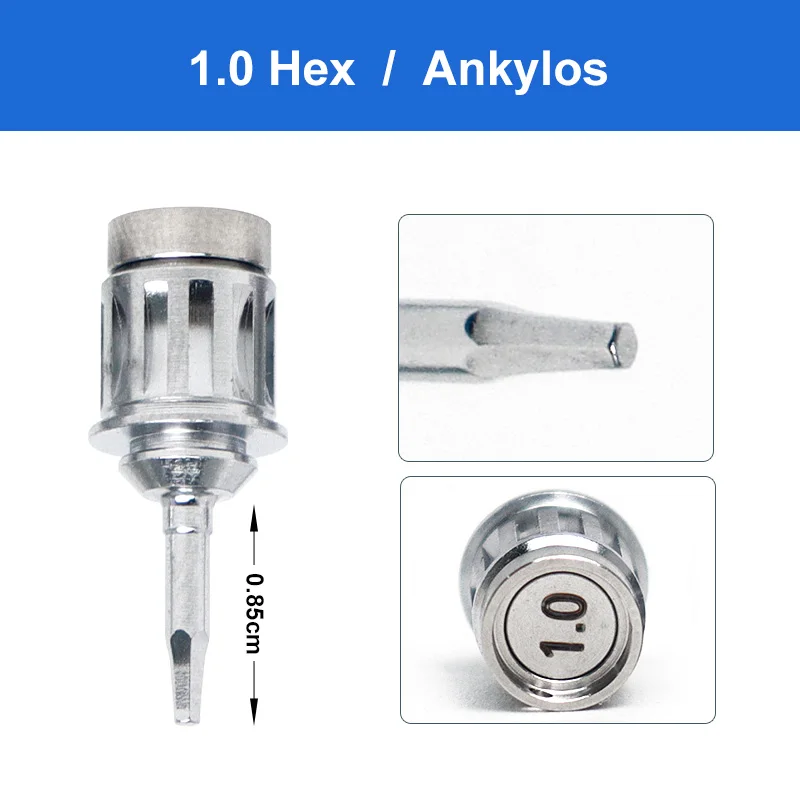 Tournevis dynamométrique pour Implant dentaire universel, clé, Kit de protétique universel, matériaux de dentiste, 1 pièces