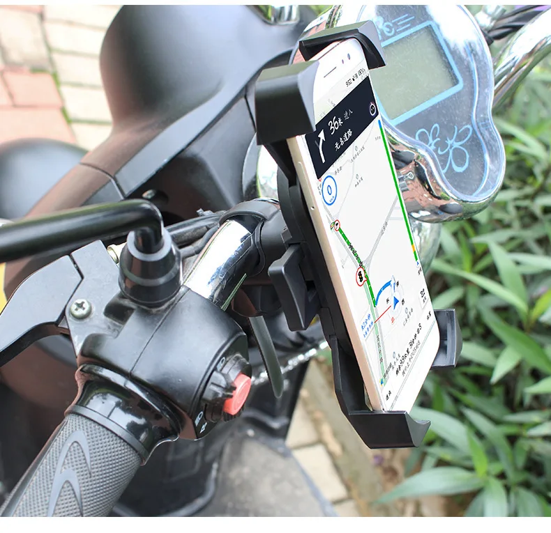 Support de téléphone universel rotatif à 360 degrés, accessoires de poussette, pour iPhone, Gps, bicyclette