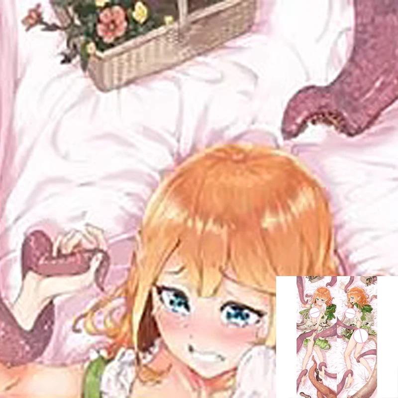 

Dakimakura Anime Pillow Cover Young Girl Tits Double Sided Print 2Way Cushion Cover Xmas Gifts