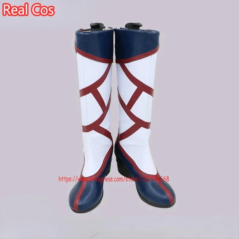 

RealCos LOL Ahrithe Nine-Tailed Fox Cosplay Shoes High Heel Boots Halloween Cosplay Costume Accessory