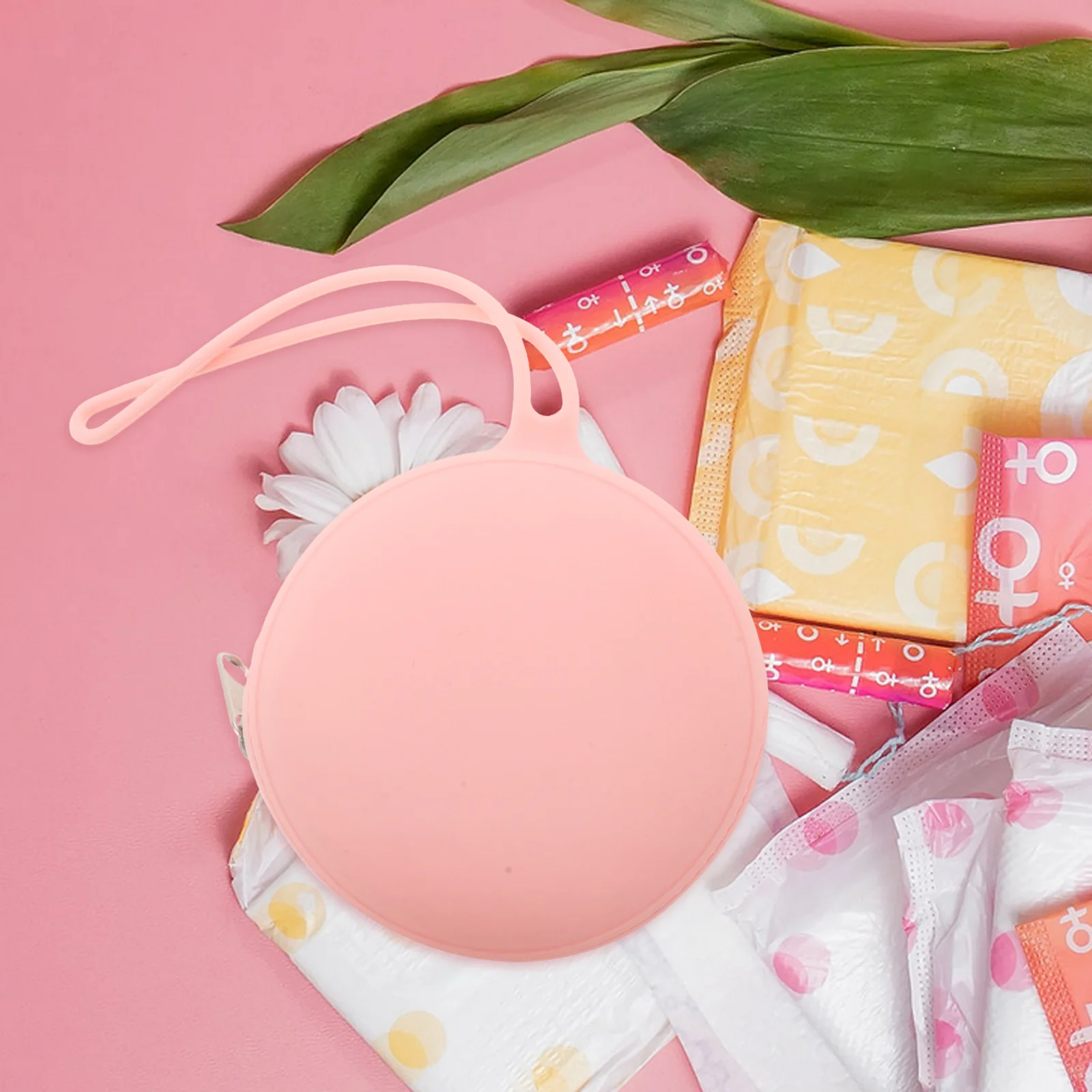 Silicone Pacifier Storage Case Portable Lightweight Travel Baby Pacifier Holder Pouch Zippered Storage Container for Diaper Bag