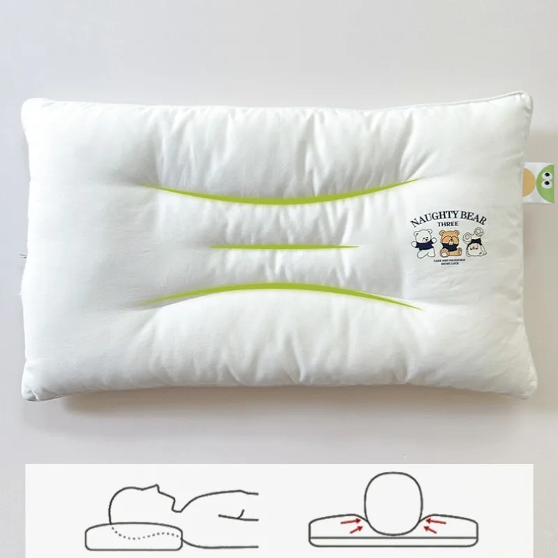 Cotton Children's Cartoon Pillow Core, Elementary School  Preschool Pillow Core