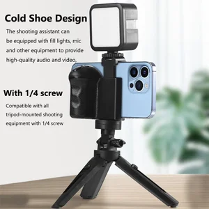 Zoom function snapgrip para iPhone Android Selfie Selfie Many Many agarre Bluetooth Photo Stabilizador Soportador W Release 12 Mejor agarre de cámara de ventas para iPhone - №12