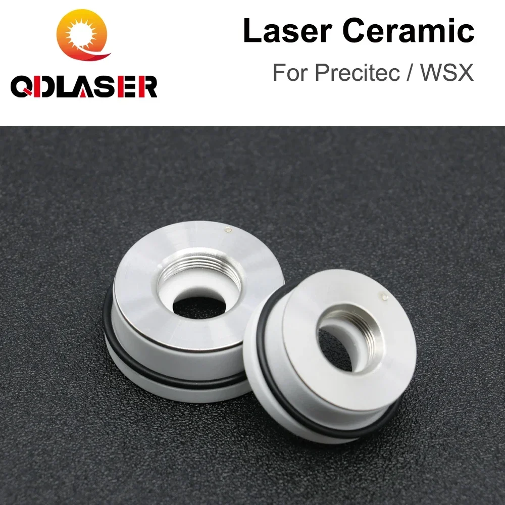 QDLASER Laser Ceramic P0571-1051-00001 OEM Precitec Lasermech Dia.28mm/32mm Thread M11 For Precitec Laser Cutting Head