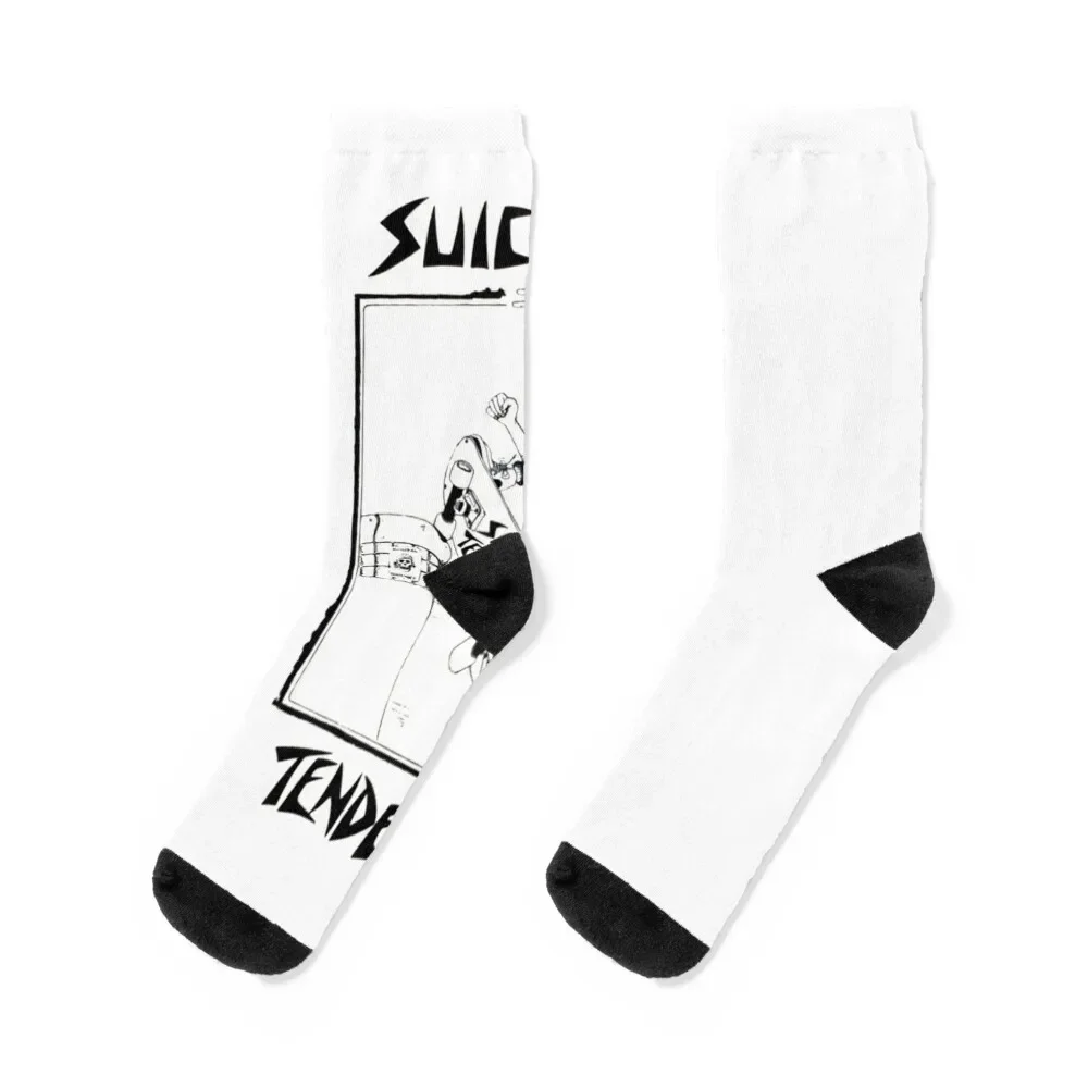 

skull playing skateboard Socks anti-slip christmas gifts Rugby Socks Men Women's