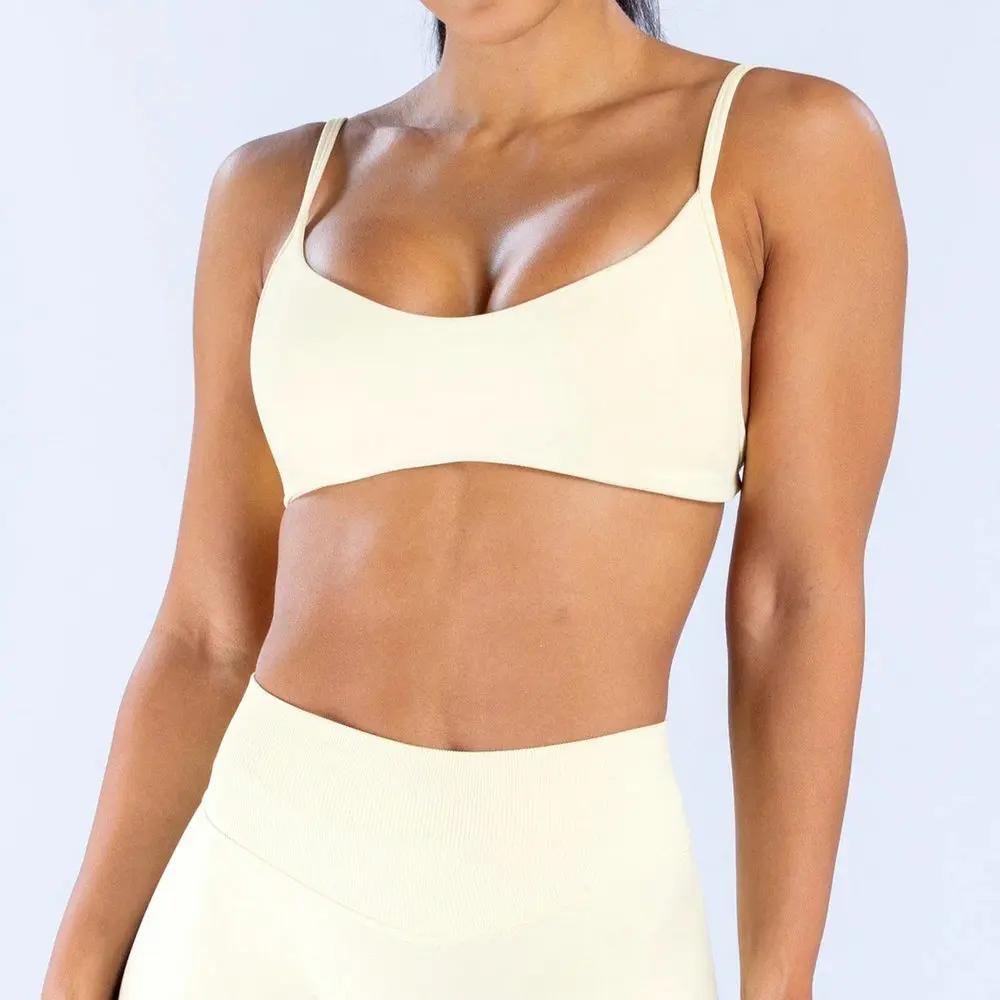 Pericic Sport-BH mit Rundhalsausschnitt für Damen, nahtloser Sport-BH, Sport-Top, Unterwäsche mit Polstern, sexy, rückenfreier BH, Yoga-Kleidung, Trainings-Fitness-BH – Detail 15