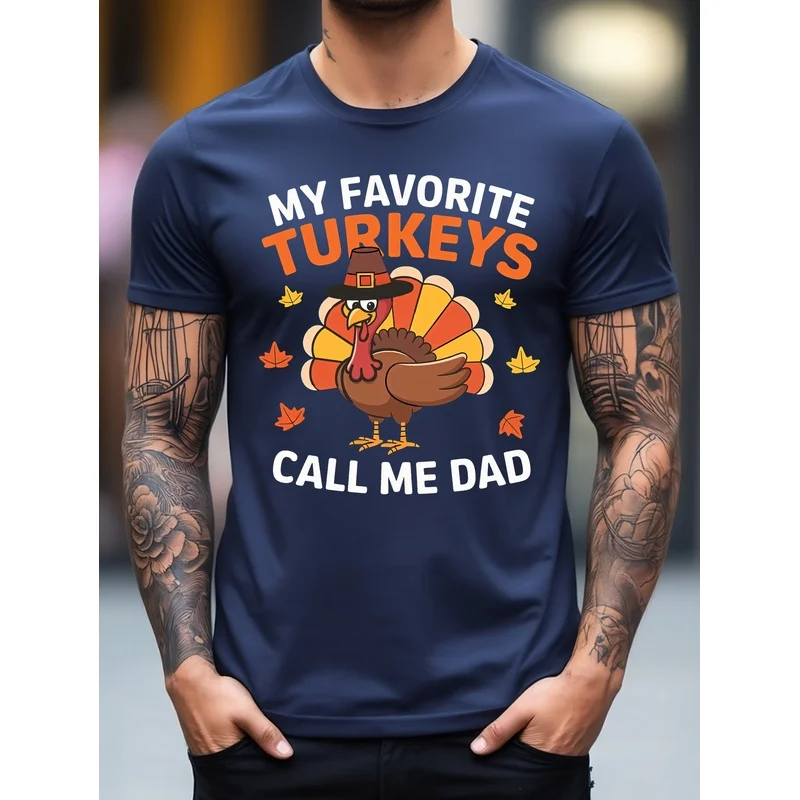 Men'S T-Shirt, New Men'S Summer Short-Sleeve 
