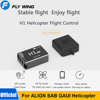 Flywing H1 Heli Autopilot 3D Flight Control RC Helicopter Flybarless Gyro System M10 GPS Module For ALIGN SAB Scale Helicopter