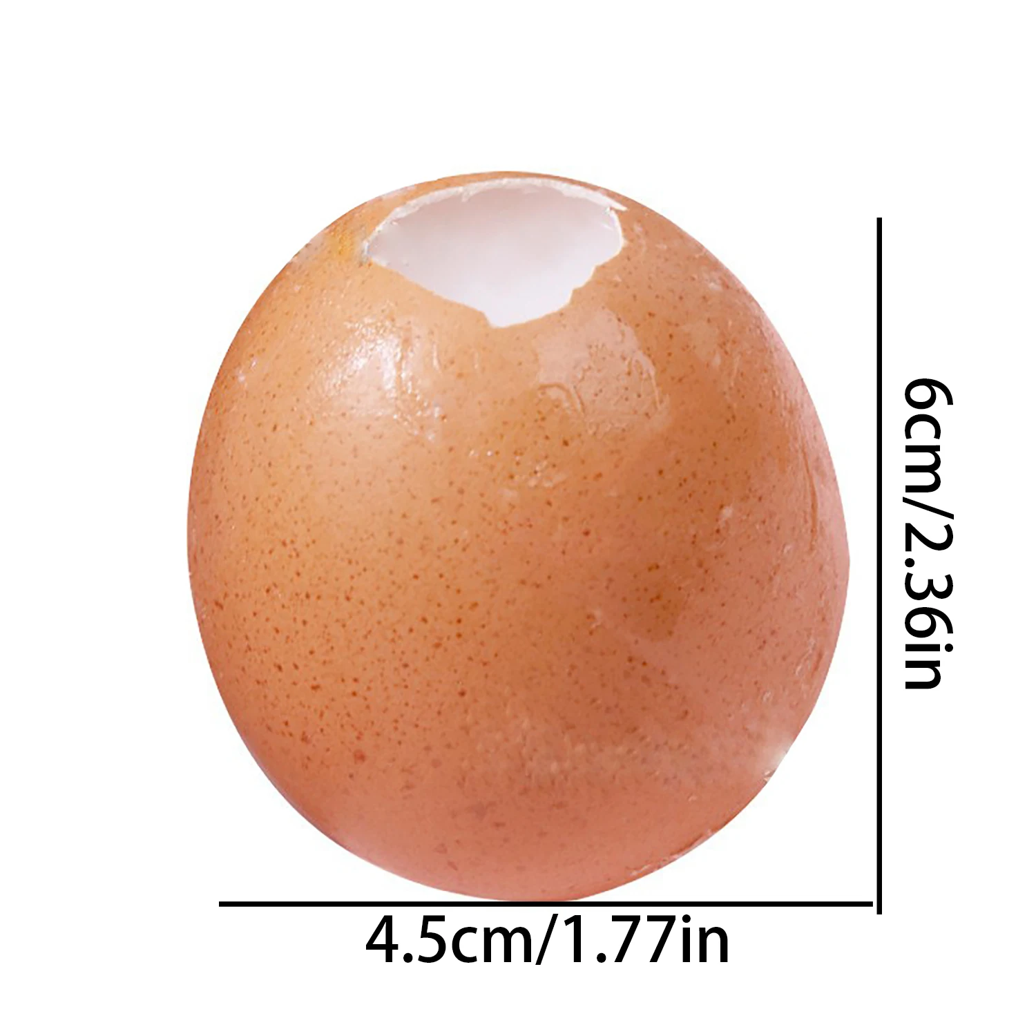 Egg Squeezing Pressure Reducing Toy Simulates Crushing Touch (Eggshell can only be crushed once) Color Random