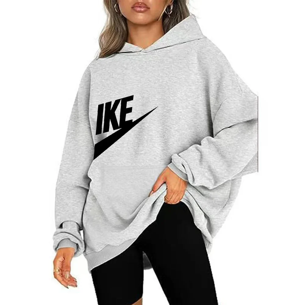 2024 Women\'s Casual Custom Printed Text DIY Hoodie Custom Logo Personalized Hoodie Letter Logo Sportswear K Pop Clothes