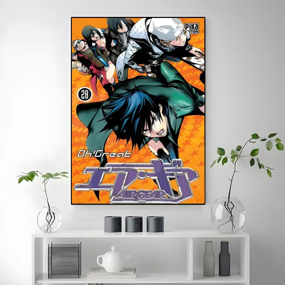 A-Air Gear Poster High-quality vintage prints & posters for home, bar, cafe, aesthetic wall art. view 5