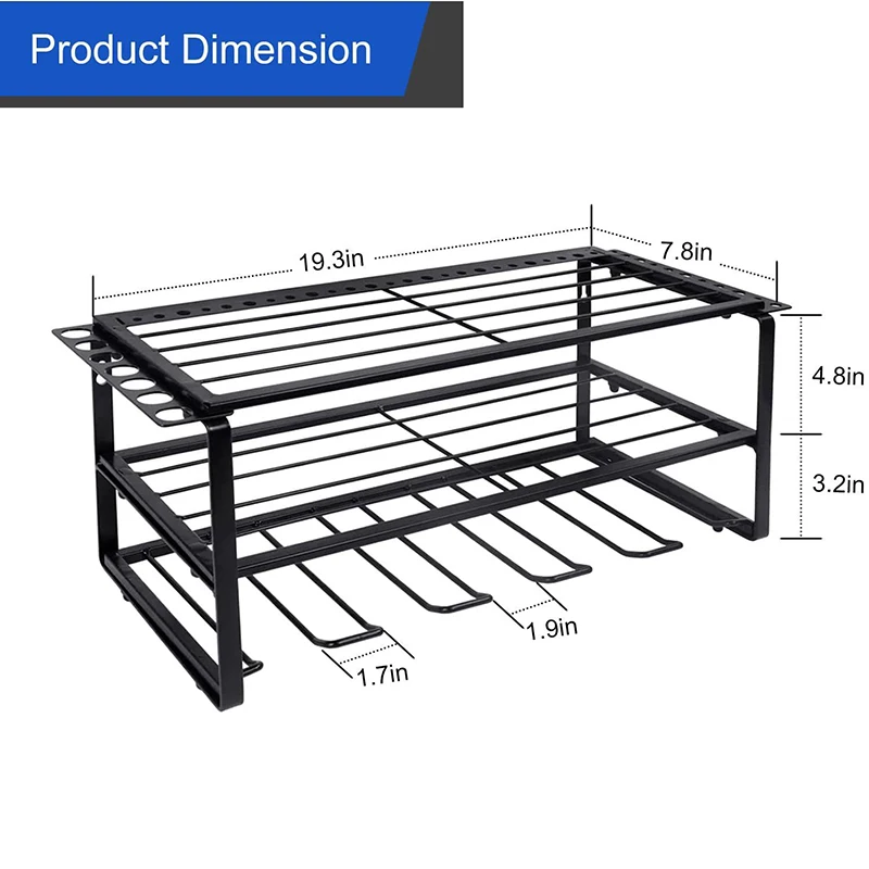 Wall Mounted Organizer Hardware Power Tool Rack Wall Mounted Tool Organizer Tool Storage Rack