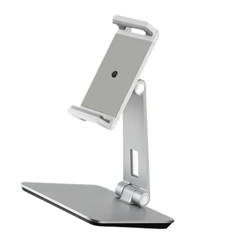 R53C Adjustable Tablets Mount Stand Phone Clamp Holder Aluminum Alloy For Smartphones E Readers And Gaming Consoles