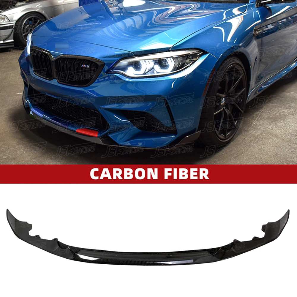 In stock! For Bmw F87 M2C 2016-2019 M-P Style Carbon Fiber Front Lip