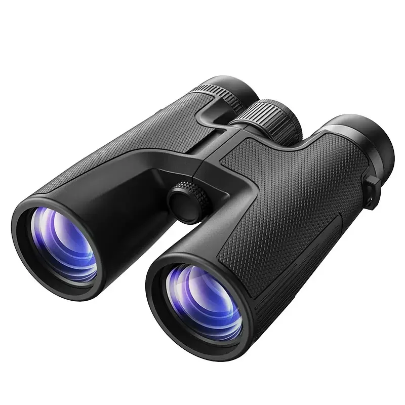 

HD 10x42 Binoculars BAK4 High Magnification Purplish-red FMC Coating Outdoor Telescope for Camping Sightseeing