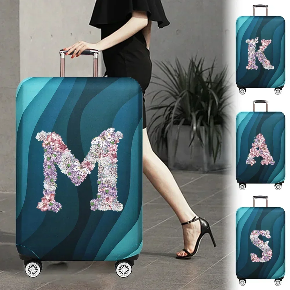 

Thick Elastic Luggage Protective Cover for 18-32 Inch Bag Suitcase Covers Rose Flower Series Trolley Cover Travel Accessories
