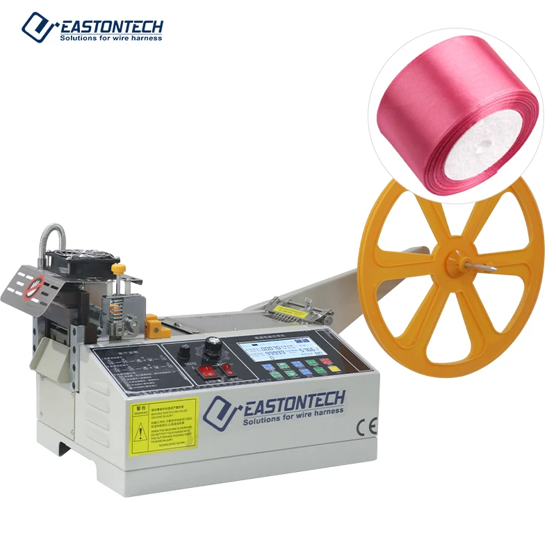 

EW-1210-4 Electronic Wire Cutting Machine Automatic Nylon Tapes & Heat Shrink Tube Cutter Iron Material
