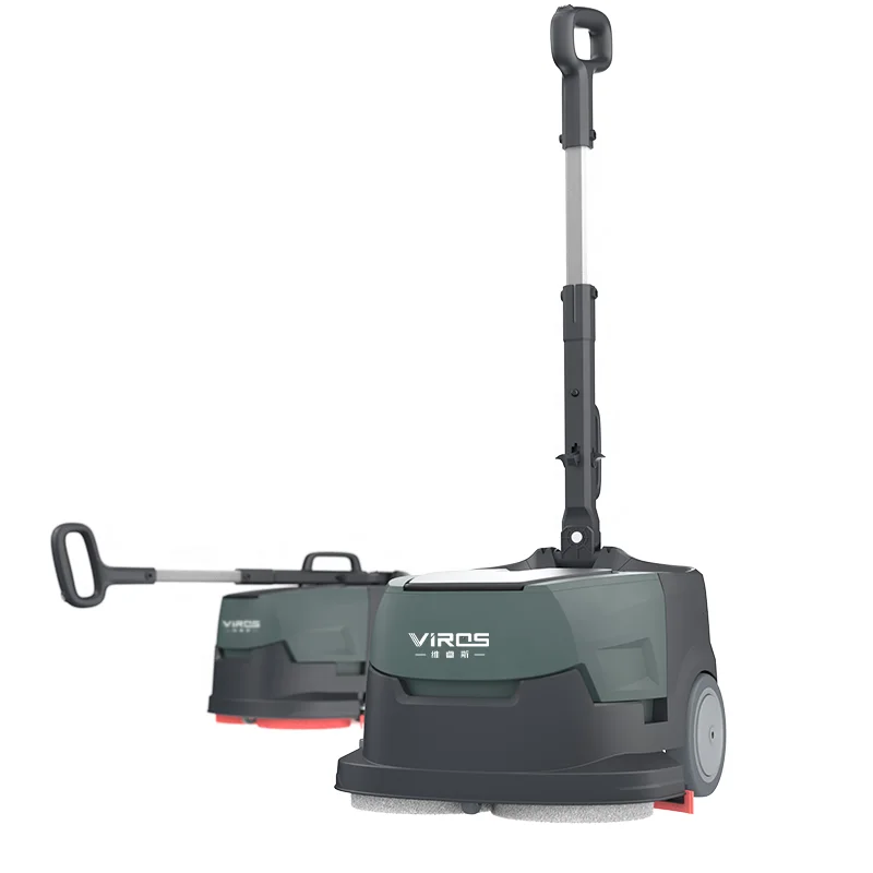 منظف الأرضيات الآلي المدمج اللاسلكي، منظف المستودعات التجاري المحمول، مكشطة أرضية صغيرة قابلة لإعادة الشحن، جديد