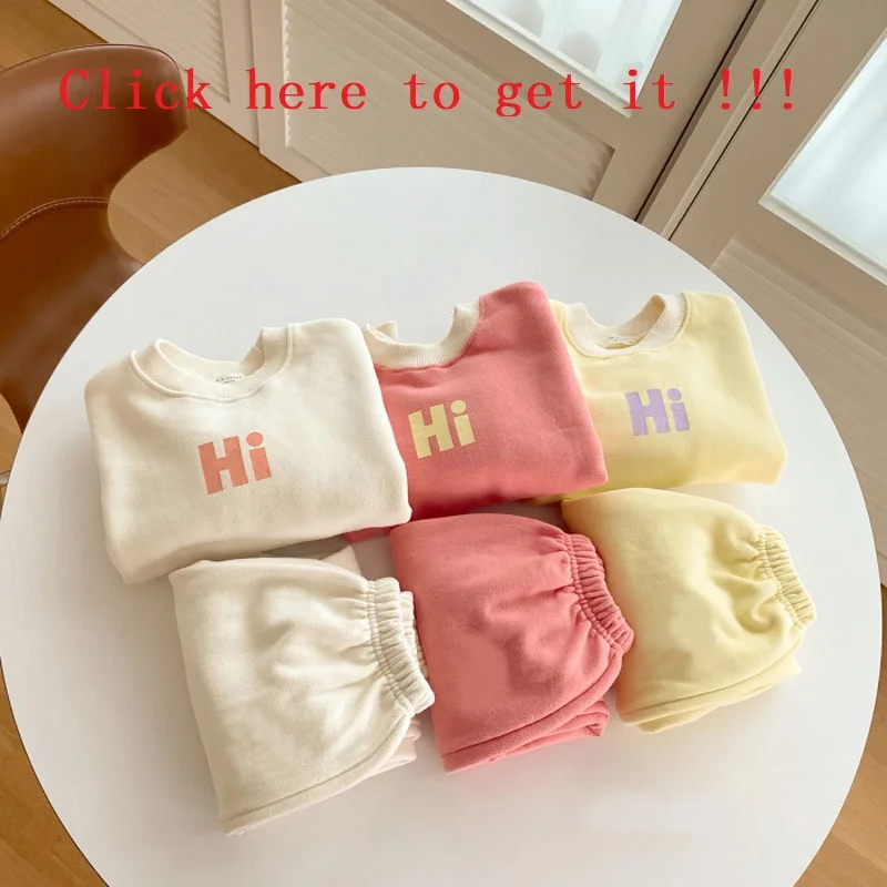 Baby Boys Clothes Winter Autumn Hoodies Sweatshirts Kids Girls Thicken Fleece Solid Pullovers Tops Children's Clothing