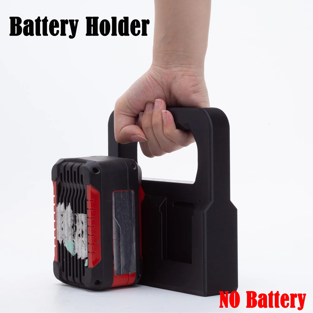 

4x Battery Basket Carrier Caddy Holder Storage Rack Basket Bracket Holder For Ozito for Einhell 18V Battery (NO Batteries)