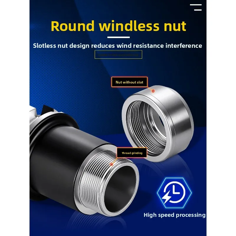 BT30 BT40 GER Stainless Steel Collet Chuck, Rust‑Proof High‑Speed Tool Holder Run‑out 0.002mm G2.5 25000RPM for CNC Milling