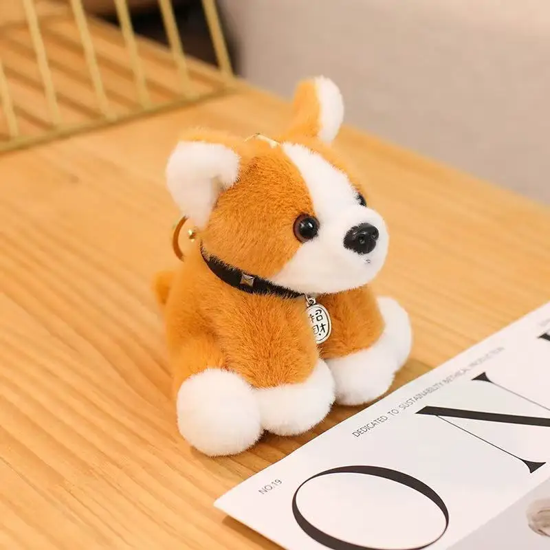 

11cm simulation new cute animal pendant stuffed plush toy cartoon anime gift for friends' birthdays and holidays fun dolls