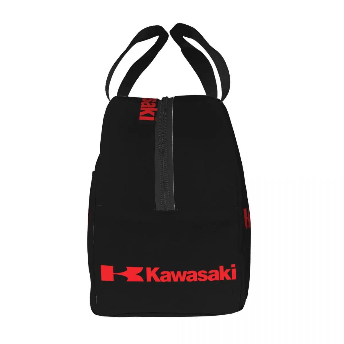 Custom Motorcycle Sport Racing Kawasakies Resuable Box for Waterproof Thermal Cooler Food Insulated Lunch Bag School Student