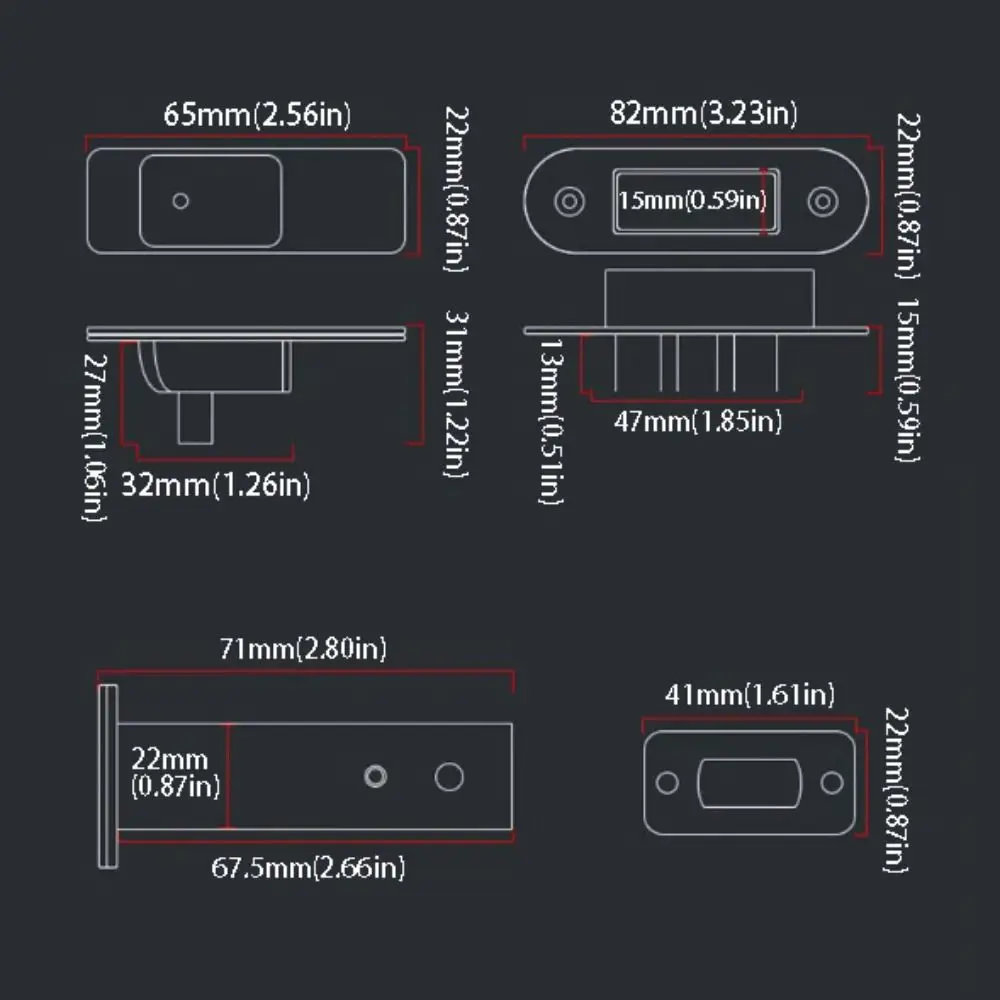 Magnetic Automatic Invisible Magnetic Lock Silent Operation Push-Open Design Door Lock System One Press Open Anti-theft Function