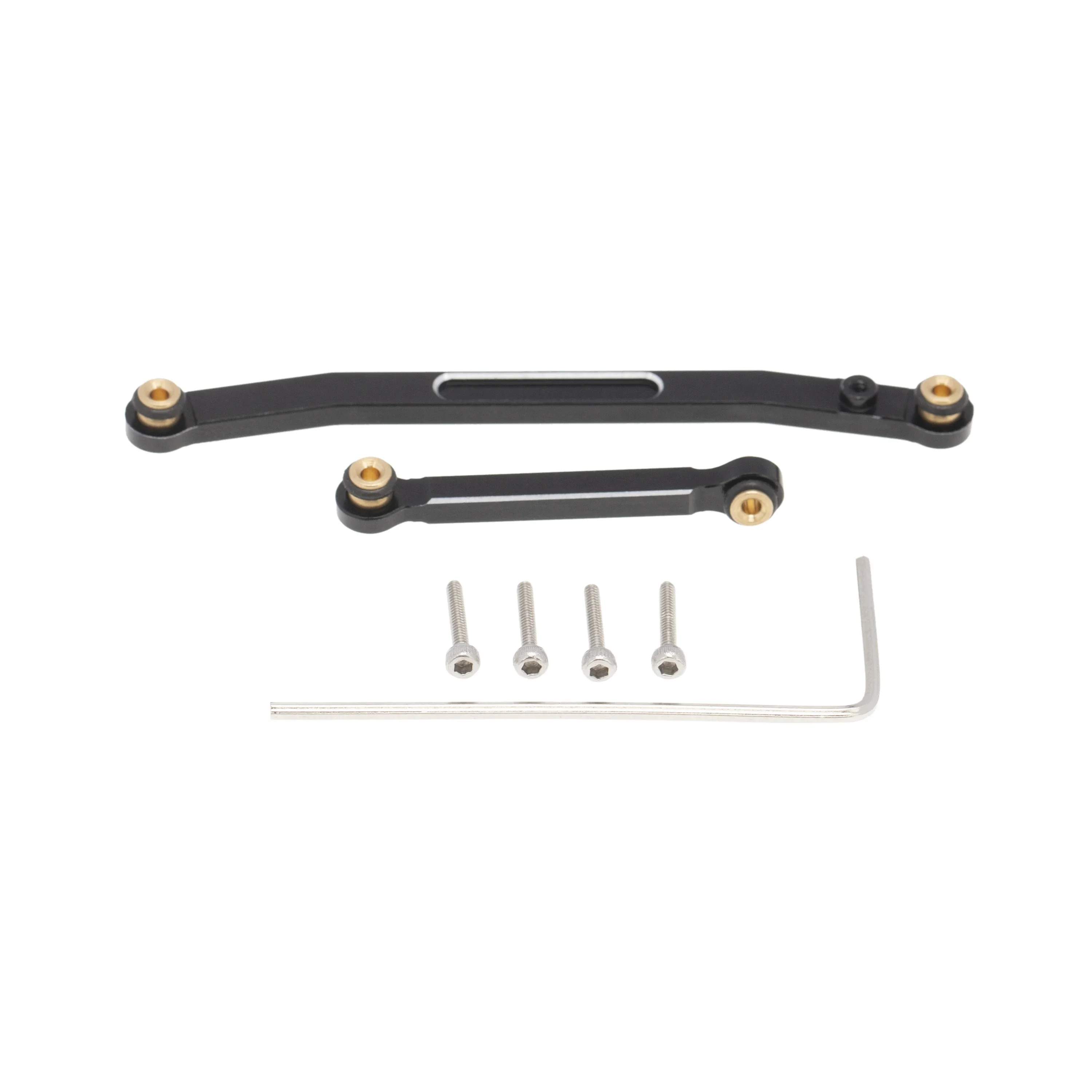 

Metal Tight Tolerance Steering Link Rod Upgrade Parts for 1/24 RC Crawler Axial SCX24 90081 AXI00002 Accessories