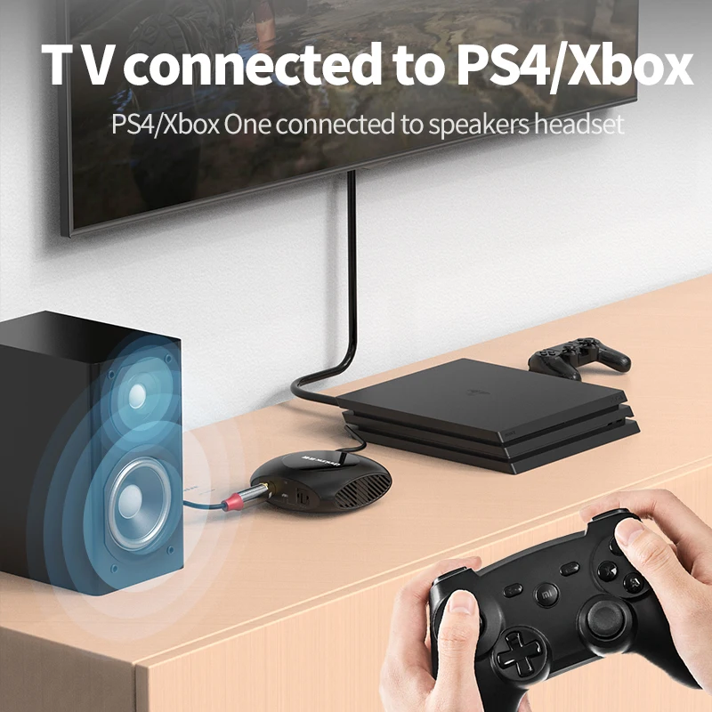 Unnlink konverter Audio optik HiFi 5.1, Toslink ke dekoder Audio Bidirectional koaksial DTS dotible AC3 192KHZ SPDIF Amplifier