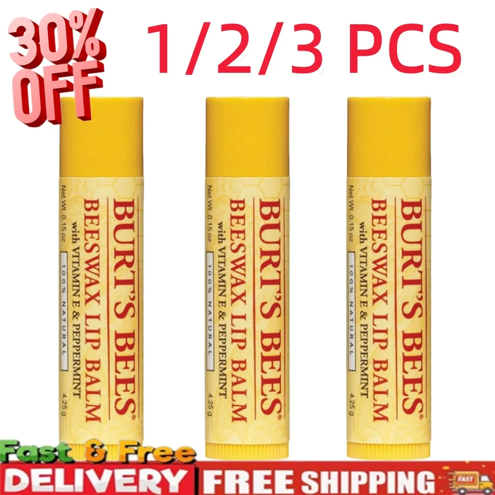 Bálsamo labial Little Bee, bálsamo labial de cera de abejas, hidrata, nutre, previene la sequedad y las grietas para mujeres embarazadas y niños