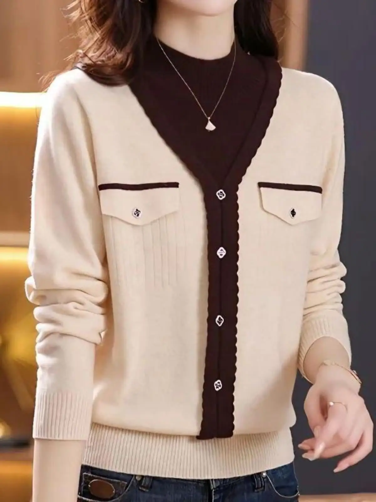 maglione-da-donna-a-maniche-lunghe-con-blocchi-di-colore-slim-fit-collo-alto-autunno-inverno-nuovo-stile-versatile-base-layer