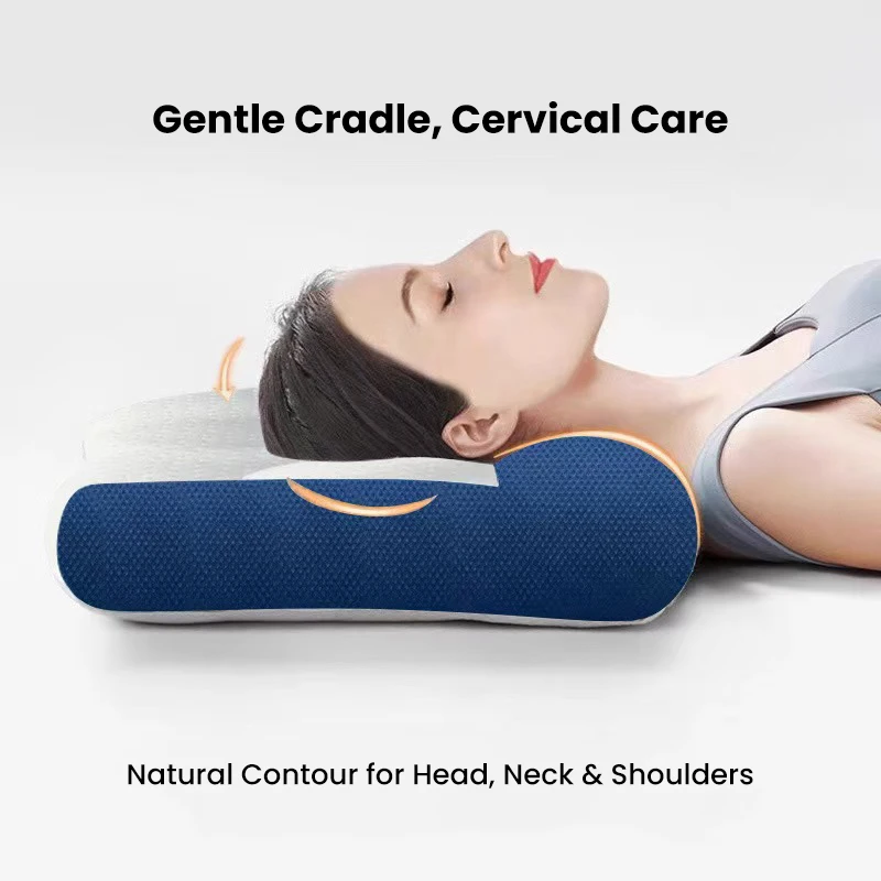 Ergonomic Cervical Support Pillow For Neck Car Sleeping Universal Orthopedic Pillow Bed Accessories Improve Sleep Quality