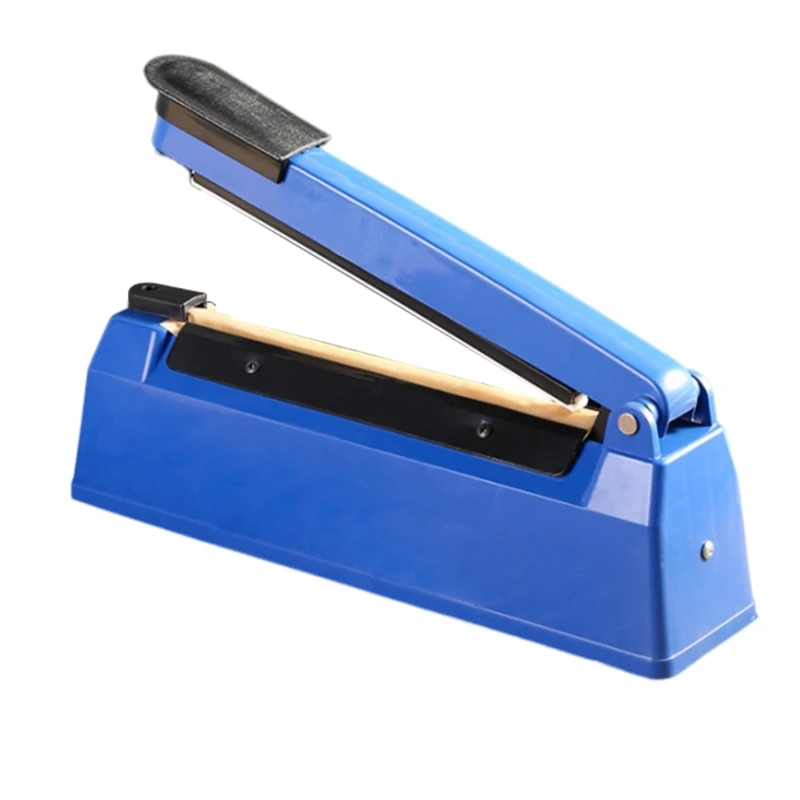 Máquina selladora calor por impulsos para bolsas, bolsas papel Kraft, sellador bolsas galletas Manual